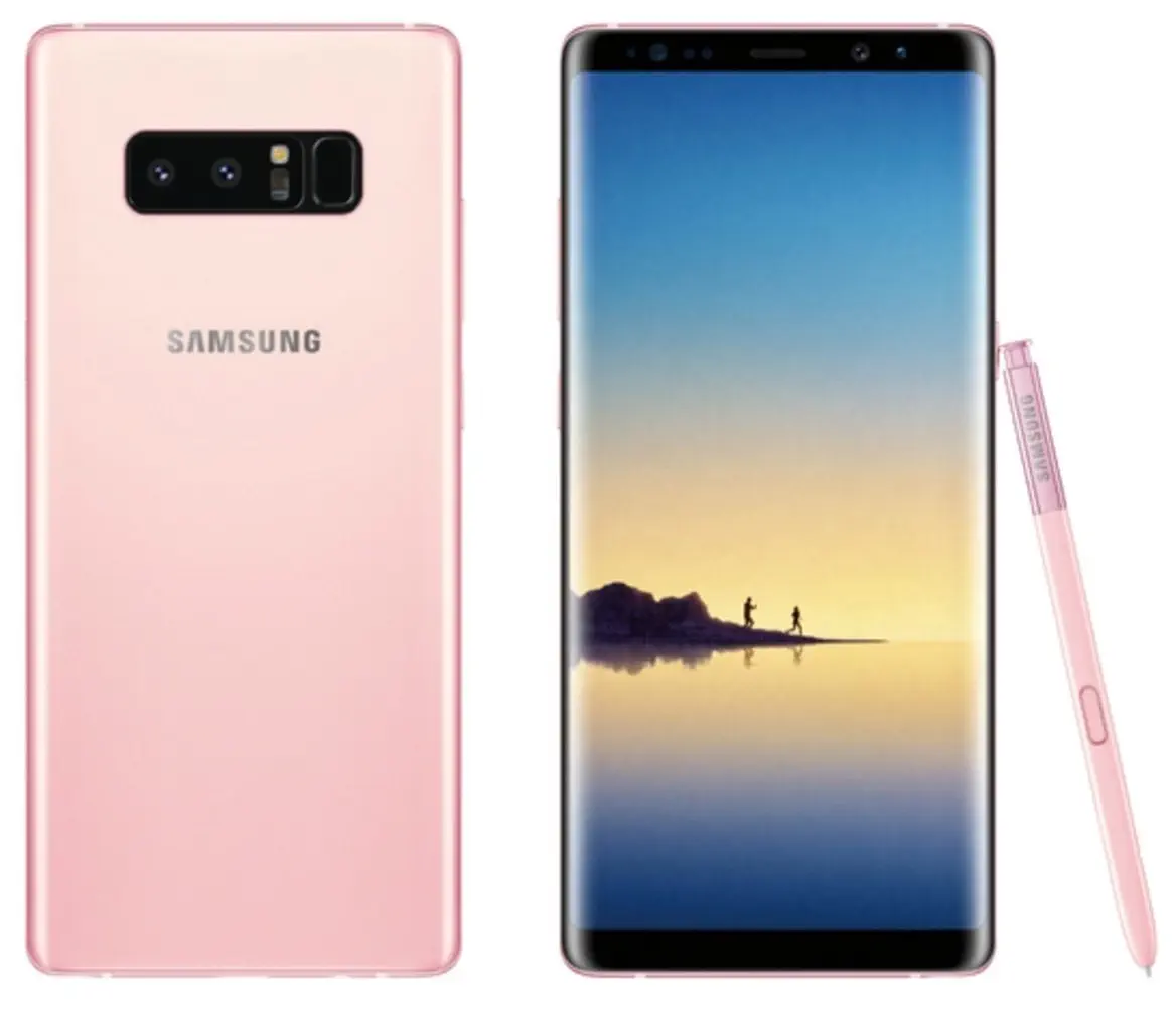 Samsung Galaxy Note 8 N9500 64GB Dual Sim Pembe Cep Telefonu - İthalat Garantili