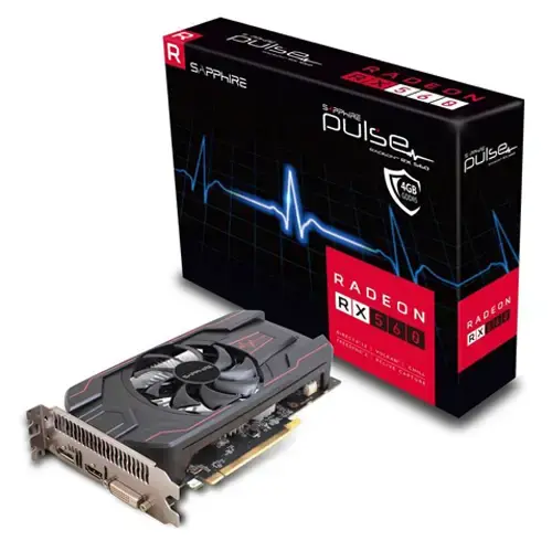 Sapphire Pulse 11267-01-20G Radeon RX 560 4GB GDDR5 128Bit DX12 Ekran Kartı