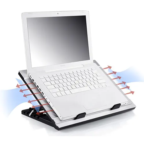 DEEPCOOL N9 180mm Fan 4 USB Port Alüminyum Notebook Soğutucu