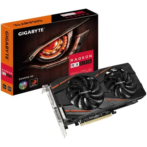 Gigabyte GV-RX570Gaming-4GD Radeon RX 570 Gaming 4G 4GB GDDR5 256Bit DX12 Gaming Ekran Kartı