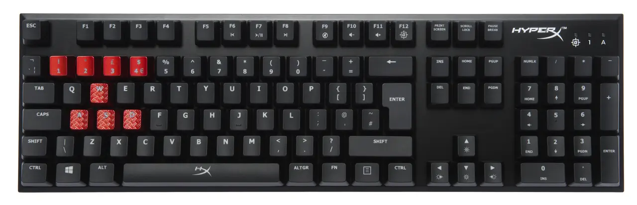 HyperX HX-KB1BL1-UK/A2 FPS Mekanik Gaming Klavye 