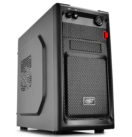 Deep Cool Smarter 1xUSB 2.0, 1xUSB 3.0, 1xAudio, 1xMic Siyah mATX Kasa