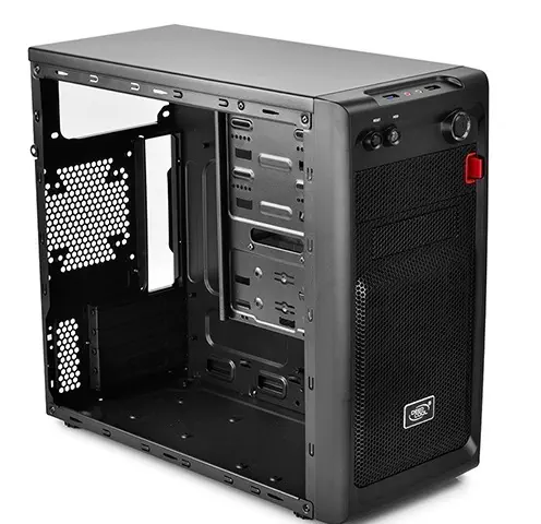 Deep Cool Smarter 1xUSB 2.0, 1xUSB 3.0, 1xAudio, 1xMic Siyah mATX Kasa