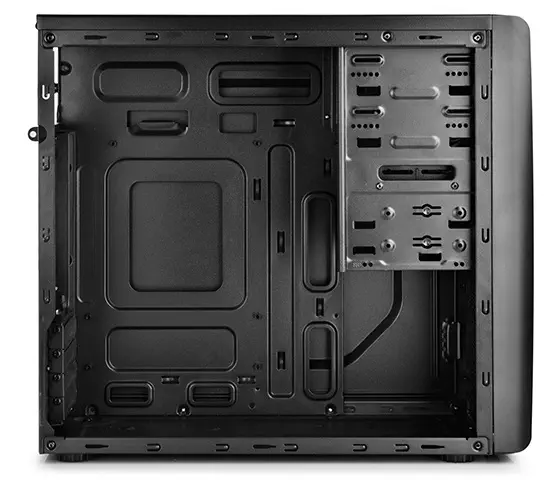 Deep Cool Smarter 1xUSB 2.0, 1xUSB 3.0, 1xAudio, 1xMic Siyah mATX Kasa