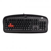 A4 Tech KB-28G Multimedya Q Klavye USB Siyah