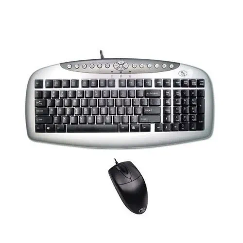 A4 Tech KB-21620D Q PS/2 Siyah/Gri Set