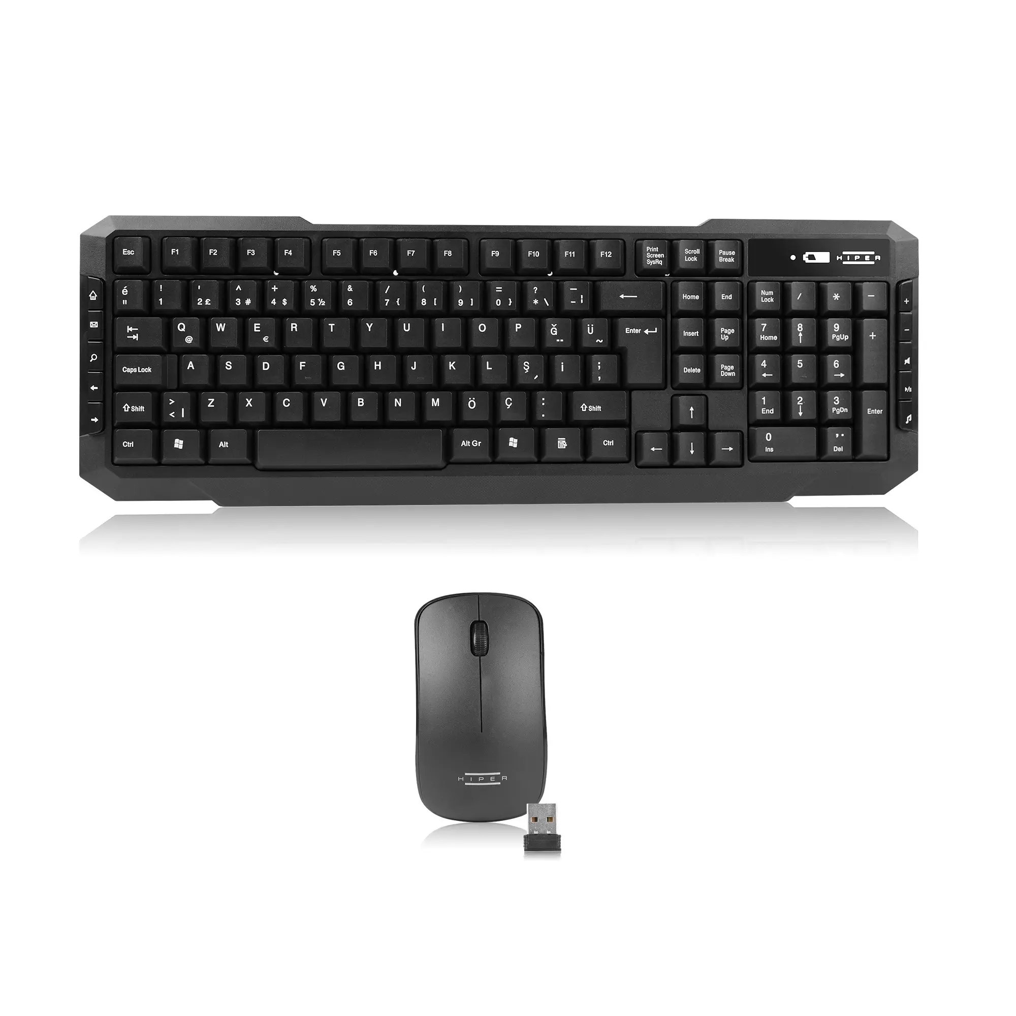 Hiper KM-4055 Kablosuz Klavye Mouse Set