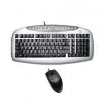 A4 Tech KB-21620D Q USB Siyah/Gri Set