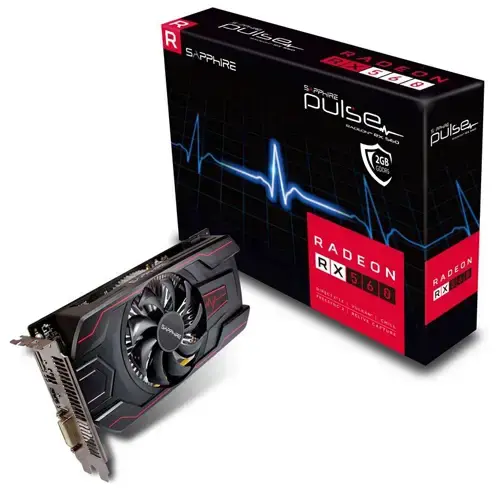 Sapphire Pulse 11267-02-20G Radeon RX 560 2GB GDDR5 128Bit DX12 Ekran Kartı