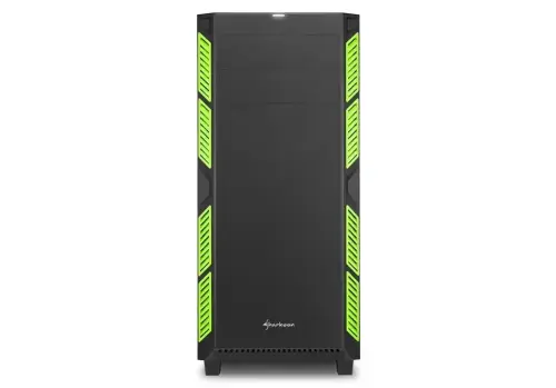 Sharkoon AI7000Y Silent Serisi Yeşil ATX Mid Tower Kasa