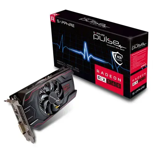 Sapphire Pulse 11267-00-20G Radeon RX 560 4GB GDDR5 128Bit DX12 Ekran Kartı