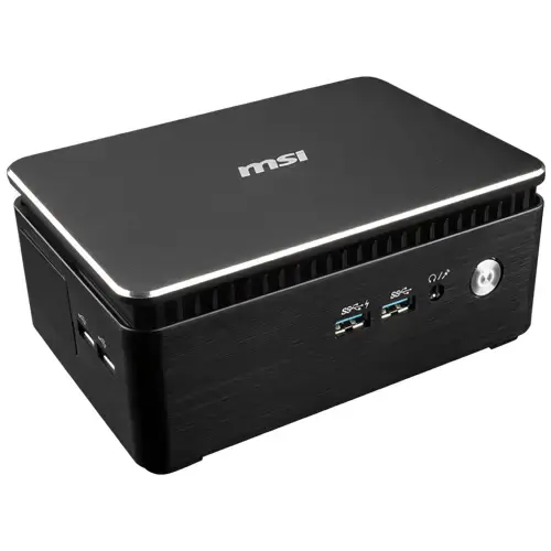 MSI Cubi 3 Silent S-028XTR Intel Core i3-7100 4GB DDR4 128GB SSD FreeDOS Siyah Mini PC