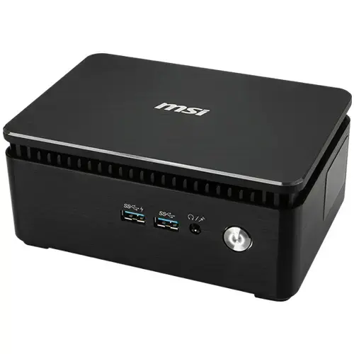 MSI Cubi 3 Silent S-028XTR Intel Core i3-7100 4GB DDR4 128GB SSD FreeDOS Siyah Mini PC