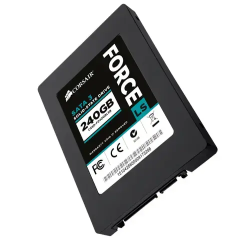 Corsair Force Serisi LS 240GB 2.5” 560MB/s-320MB/s SATA 3 6Gb/s SSD - CSSD-F240GBLSB