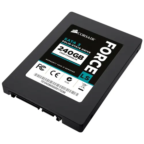 Corsair Force Serisi LS 240GB 2.5” 560MB/s-320MB/s SATA 3 6Gb/s SSD - CSSD-F240GBLSB