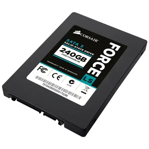 Corsair Force Serisi LS 240GB 2.5” 560MB/s-320MB/s SATA 3 6Gb/s SSD - CSSD-F240GBLSB