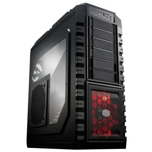 Cooler Master HAF X 942 RC-942-KKN1 Pencereli Full-Tower Siyah Gaming Kasa