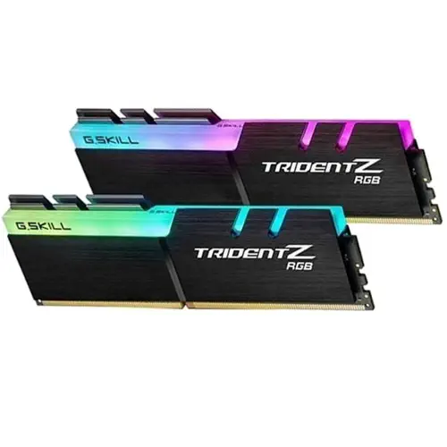 G.Skill Trident Z RGB 16GB (2x8GB) DDR4 3200MHz CL16 Dual Kit Gaming Ram (F4-3200C16D-16GTZR)