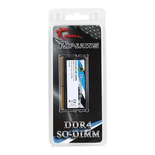 G.Skill Ripjaws F4-2133C15S-16GRS 16GB (1x16GB) DDR4 2133MHz CL15 SO-DIMM Notebook Ram