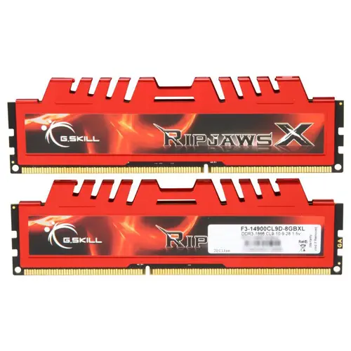 G.Skill RipjawsX F3-14900CL9D-8GBXL 8GB (2x4GB) DDR3 1866MHz CL9 Dual Kit Ram