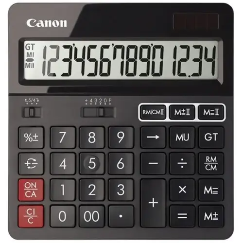 Canon AS-240 Siyah 14 Hane Masaüstü Hesap Makinesi