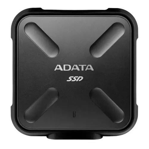 AData ASD700 256GB 440MB/430MB/s USB 3.1 IP68 3D NAND Siyah Taşınabilir SSD Disk - 256GU3-CBK