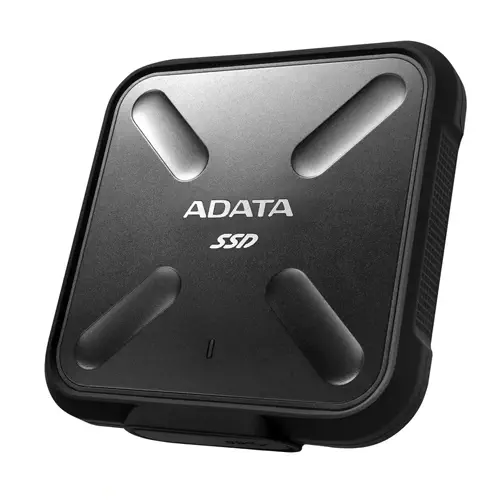 AData ASD700 256GB 440MB/430MB/s USB 3.1 IP68 3D NAND Siyah Taşınabilir SSD Disk - 256GU3-CBK
