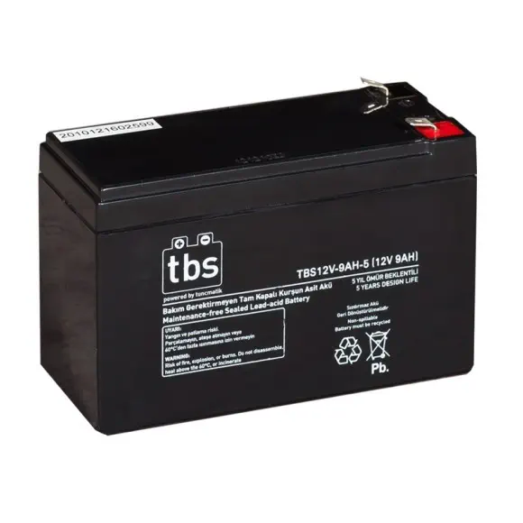 Tunçmatik TBS TSK1455 12 VOLT 9 AH Akü