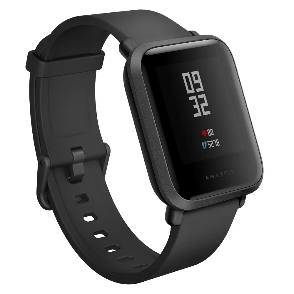 Xiaomi Amazfit Bip Bluetooth Nabız GPS Siyah Akıllı Saat - Global Versiyon - iOS ve Android Uyumlu -Genpa Garantili