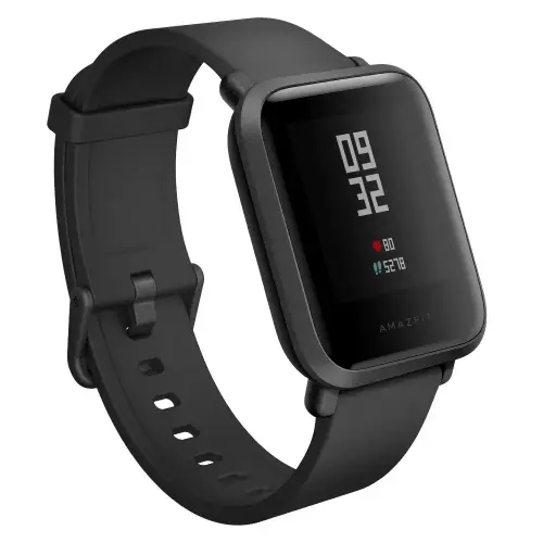 Xiaomi Amazfit Bip Bluetooth Nabız GPS Siyah Akıllı Saat - Global Versiyon - iOS ve Android Uyumlu -Genpa Garantili