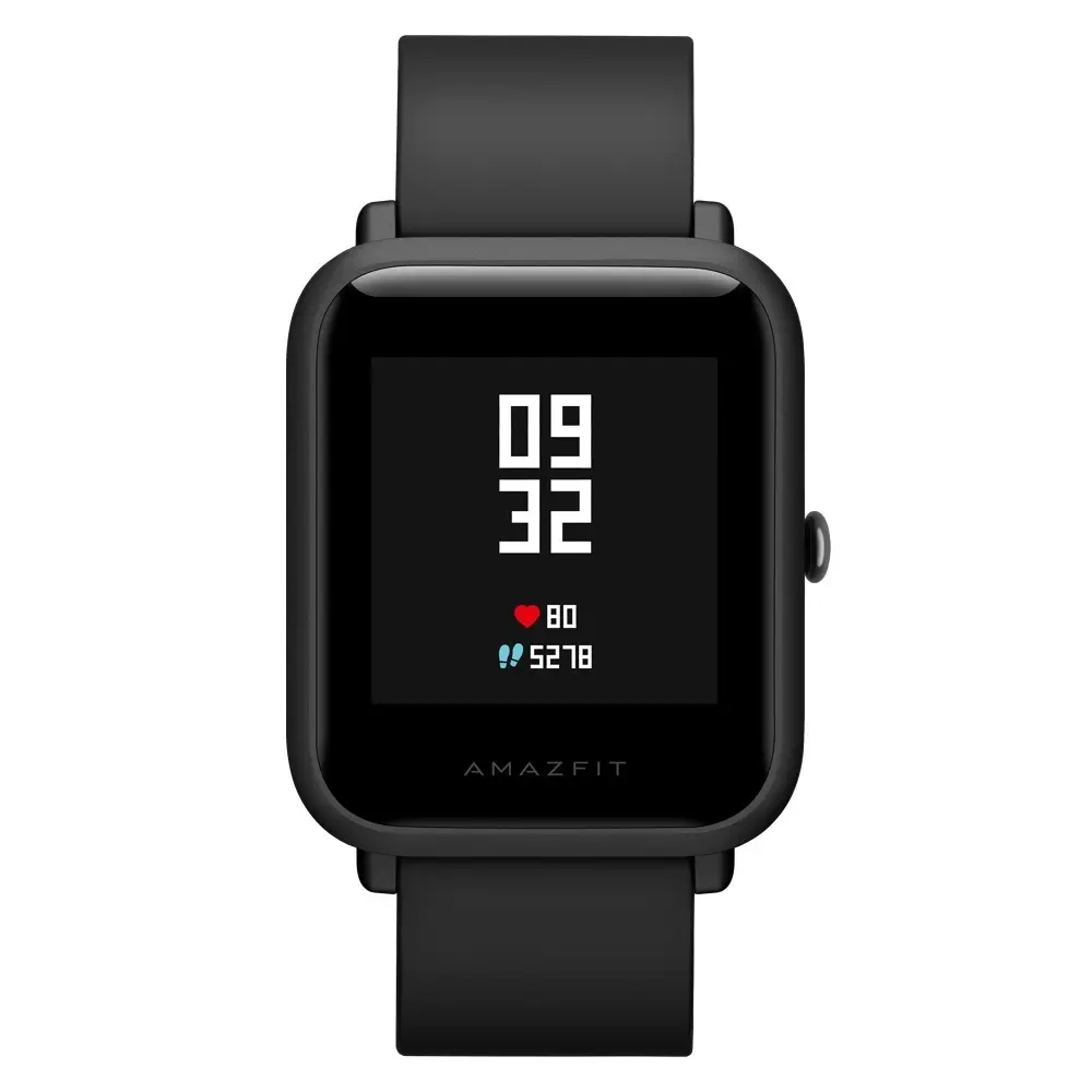 Xiaomi Amazfit Bip Bluetooth Nabız GPS Siyah Akıllı Saat - Global Versiyon - iOS ve Android Uyumlu -Genpa Garantili