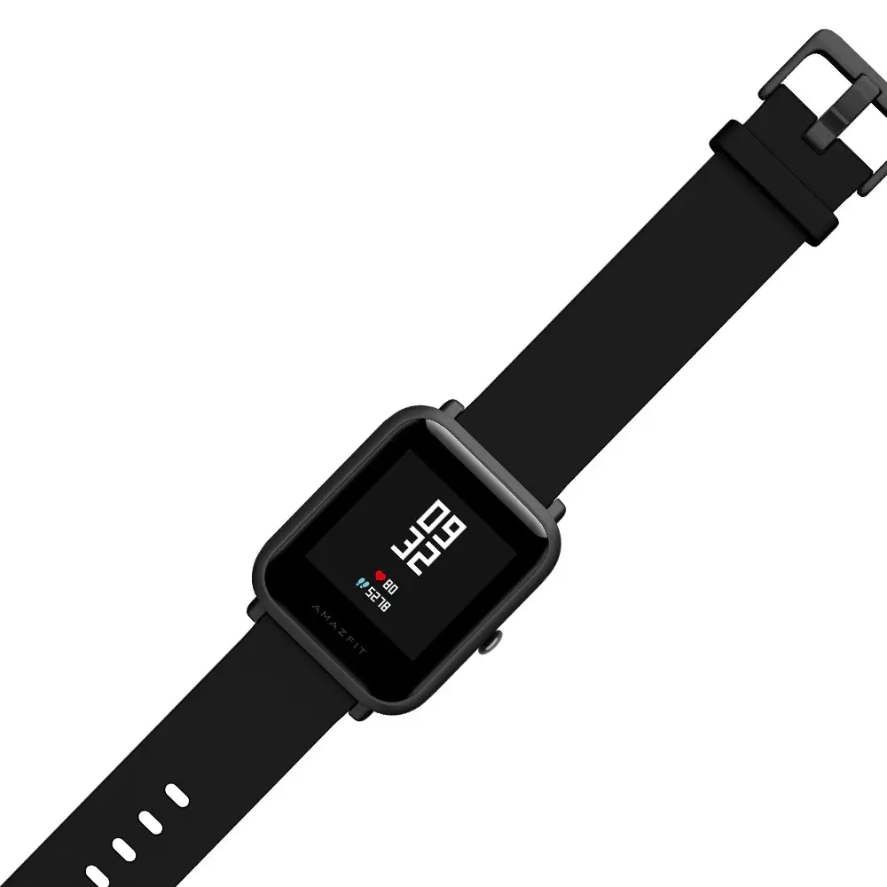 Xiaomi Amazfit Bip Bluetooth Nabız GPS Siyah Akıllı Saat - Global Versiyon - iOS ve Android Uyumlu -Genpa Garantili