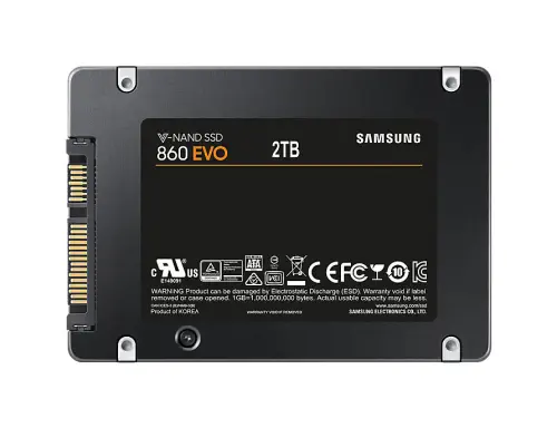 Samsung 860 EVO 2TB 550MB/520MB SSD Disk - MZ-76E2T0BW
