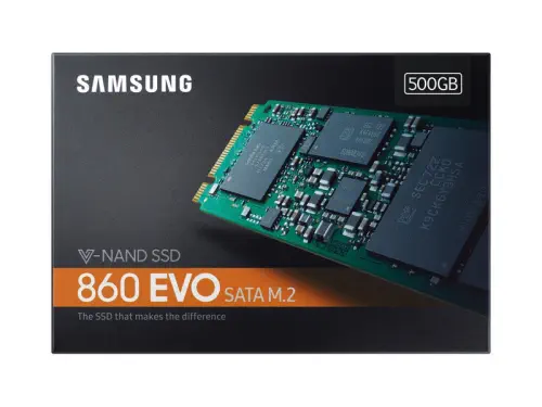 Samsung 860 Evo 500GB M.2 550MB/520MB/s SSD Disk - MZ-N6E500BW