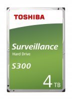 Toshiba S300 HDWT140UZSVA 4TB 5400RPM SATA3 128MB 7/24 Harddisk