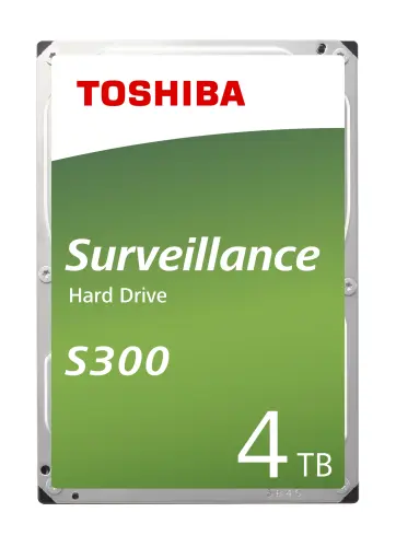 Toshiba S300 HDWT140UZSVA 4TB 5400RPM SATA3 128MB 7/24 Harddisk