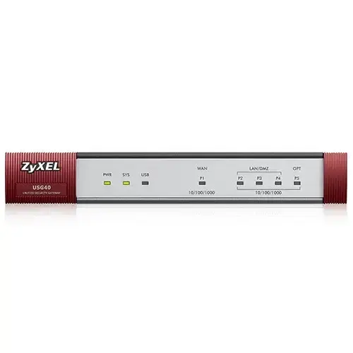 Zyxel Zywall USG40 FirewalBundle (1 Yıl Lisans)