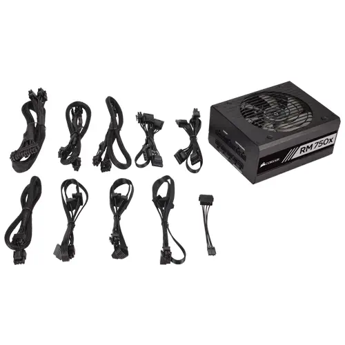 Corsair CP-9020092-EU RMx Serisi RM750x 750W 80+ Gold Tam Modüler PSU