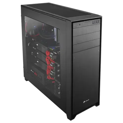 Corsair Obsidian Serisi 750D CC-9011035-WW Full-Tower Pencereli Siyah Kasa