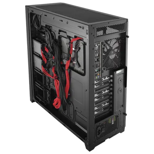 Corsair Obsidian Serisi 750D CC-9011035-WW Full-Tower Pencereli Siyah Kasa