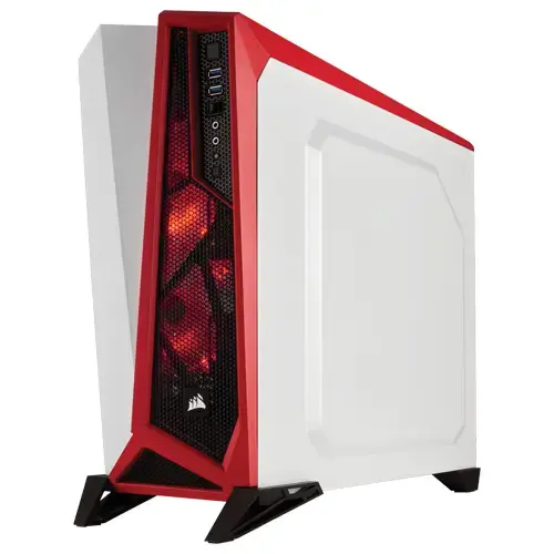 Corsair Carbide Serisi SPEC-ALPHA CC-9011083-WW Mid-Tower Beyaz/Kırmızı Gaming Kasa