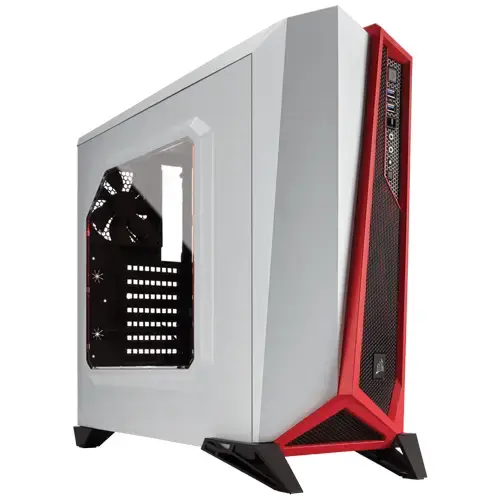Corsair Carbide Serisi SPEC-ALPHA CC-9011083-WW Mid-Tower Beyaz/Kırmızı Gaming Kasa