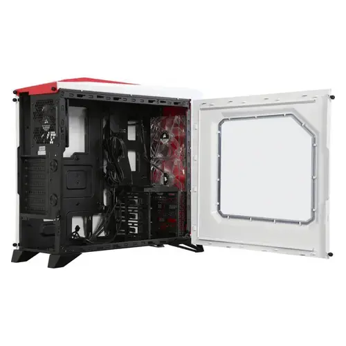 Corsair Carbide Serisi SPEC-ALPHA CC-9011083-WW Mid-Tower Beyaz/Kırmızı Gaming Kasa