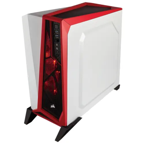 Corsair Carbide Serisi SPEC-ALPHA CC-9011083-WW Mid-Tower Beyaz/Kırmızı Gaming Kasa
