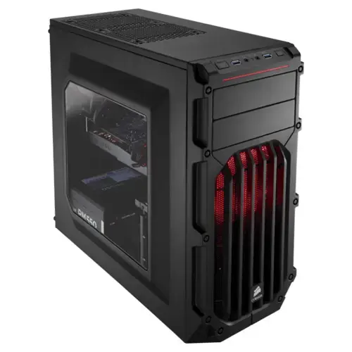 Corsair Carbide Serisi SPEC-03 CC-9011052-WW Red LED Mid-Tower Siyah Gaming Kasa