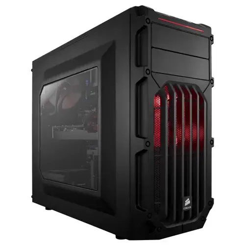 Corsair Carbide Serisi SPEC-03 CC-9011052-WW Red LED Mid-Tower Siyah Gaming Kasa