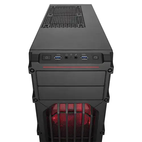 Corsair Carbide Serisi SPEC-03 CC-9011052-WW Red LED Mid-Tower Siyah Gaming Kasa