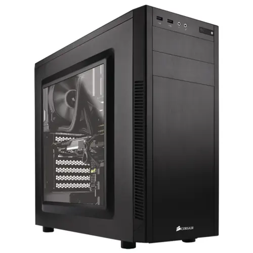 Corsair Carbide Serisi 100R CC-9011075-WW Mid-Tower Pencereli Siyah Kasa