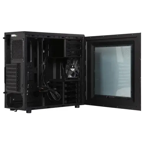Corsair CC-9011050-550VS Carbide Serisi SPEC-01 Red LED Mid-Tower Siyah Gaming Kasa + VS Serisi VS550 550W 80Plus PSU (CC-9011050-WW + CP-9020050-EU)