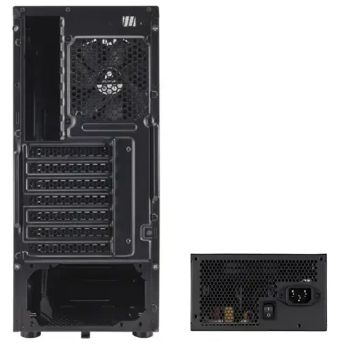 Corsair CC-9011075-550VS Carbide Serisi 100R Mid-Tower Siyah Kasa + VS Serisi VS550 550W 80Plus PSU (CC-9011075-WW + CP-9020050-EU)
